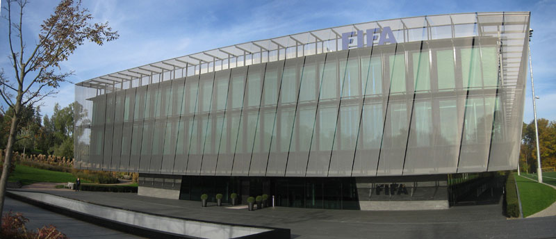 The Fédération Internationale de Football Association, FIFA, headquarters