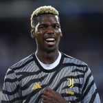 Pogba in Juventus Football Club jersey smiling